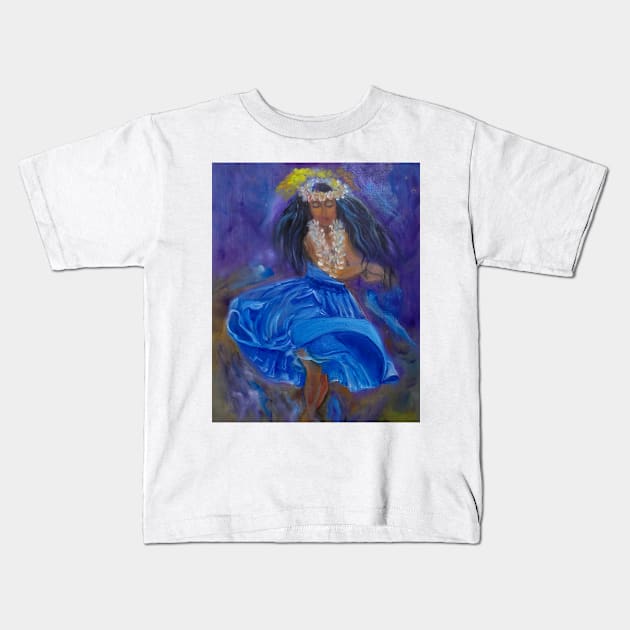 Royal Hula Kids T-Shirt by jennyleeandjim